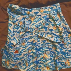 Pokemon Squirtle  suspender Skirt
